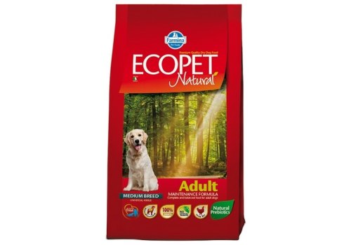 Farmina Ecopet Natural Adult Medium / Сухой корм Фармина для взрослых собак Средних пород