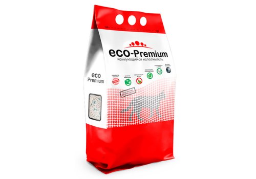 Eco Premium Green / Наполнитель Эко Премиум Грин для кошачьего туалета Древесный Сосна Без ароматизатора