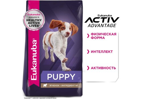 Eukanuba Puppy Lamb & Rice / Сухой корм Эукануба для Щенков всех пород с Ягненком и рисом