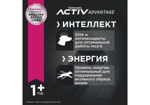 Eukanuba Adult Lamb / Сухой корм Эукануба для взрослых собак Мелких и Средних пород с Ягненком и рисом