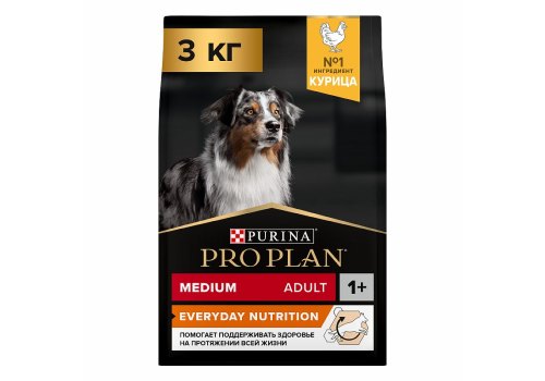 PRO PLAN OPTI BALANCE / Сухой корм ПРО ПЛАН для взрослых собак средних пород с курицей PRO PLAN OPTI BALANCE / Сухой корм ПРО ПЛАН для взрослых собак средних пород с курицей