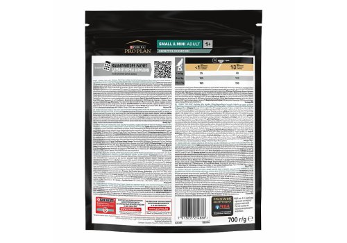 PRO PLAN OPTI DIGEST / Сухой корм ПРО ПЛАН для взрослых собак мелких пород при чувствительном пищеварении с ягненком