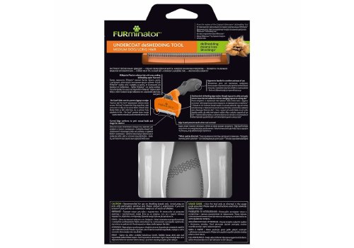 FURminator Medium Dog Long Hair / Фурминатор для собак Средних пород с Длинной шерстью