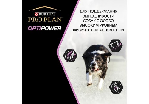 PRO PLAN OPTI POWER / Сухой корм ПРО ПЛАН для взрослых собак при больших физических нагрузках с курицей