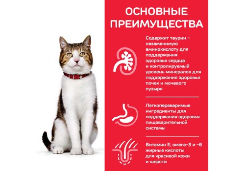 Hills Science Plan Mature Adult 7+ / Сухой корм Хиллс для Пожилых кошек старше 7 лет Тунец