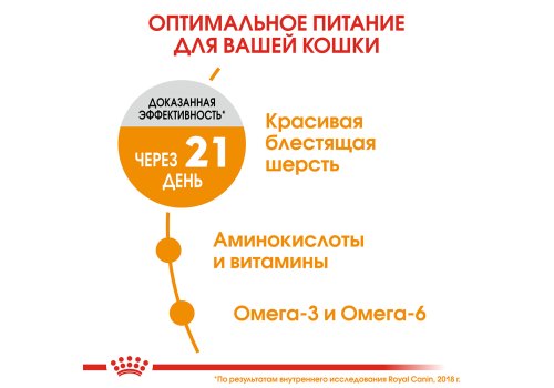 Royal Canin Hair & Skin Care / Сухой корм Роял Канин Хэйр & Скин Кэа для кошек Здоровая кожа и шерсть