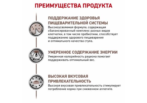 Royal Canin Gastrointestinal Moderate Calorie / Ветеринарный влажный корм (Консервы-Паучи) Роял Канин Гастроинтестинал Модерэйт Калори для кошек Нарушения пищеварения Низкокалорийный (цена за упаковку)