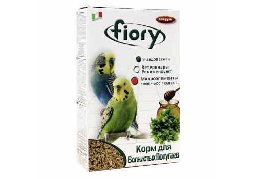 Fiory Pappagallini / Корм Фиори для Волнистых попугаев
