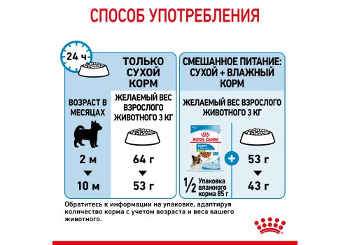 Royal Canin X-Small Puppy / Сухой корм Роял Канин Икс-Смолл Паппи для Щенков мелких пород