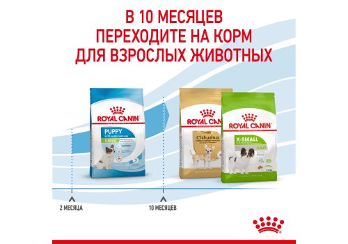 Royal Canin X-Small Puppy / Сухой корм Роял Канин Икс-Смолл Паппи для Щенков мелких пород