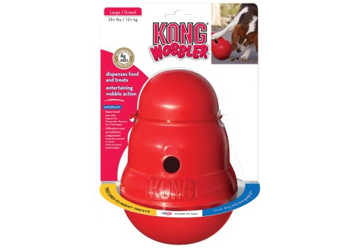 Kong Wobbler / Игрушка Конг для собак Интерактивная с функцией дозировки еды Kong Wobbler / Игрушка Конг для собак Интерактивная с функцией дозировки еды