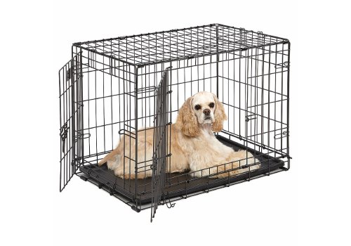 MidWest iCrate Double Door Dog Crate / Клетка Мидвест 2 двери Черная