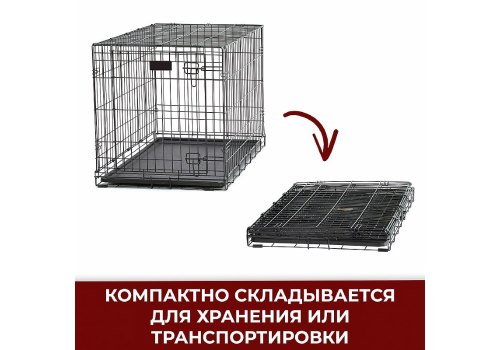 MidWest iCrate Dog Crate / Клетка Мидвест 1 дверь Черная MidWest iCrate Dog Crate / Клетка Мидвест 1 дверь Черная