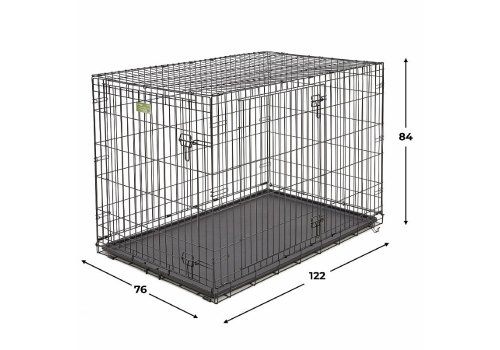 MidWest iCrate Double Door Dog Crate / Клетка Мидвест 2 двери Черная MidWest iCrate Double Door Dog Crate / Клетка Мидвест 2 двери Черная