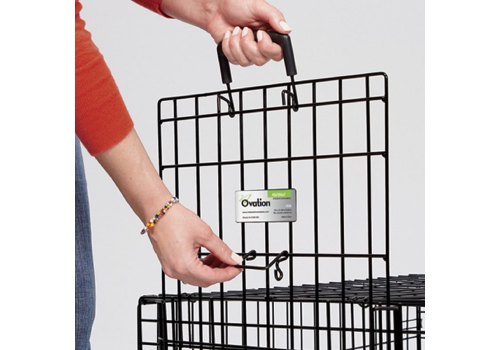 MidWest Ovation Single Door Crate / Клетка Мидвест с торцевой вертикально-откидной дверью Черная MidWest Ovation Single Door Crate / Клетка Мидвест с торцевой вертикально-откидной дверью Черная
