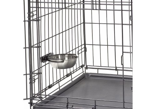 MidWest Snapy Fit Stainless Steel / Миска Мидвест для клеток и вольеров Нержавеющая сталь