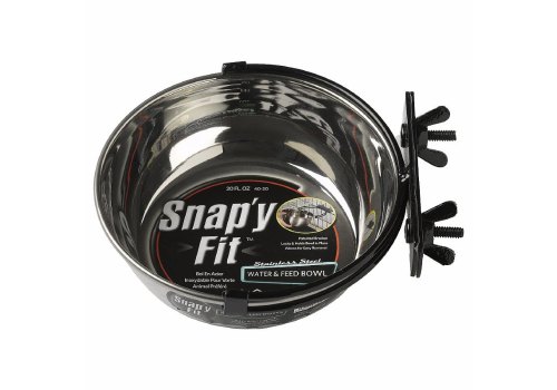 MidWest Snapy Fit Stainless Steel / Миска Мидвест для клеток и вольеров Нержавеющая сталь