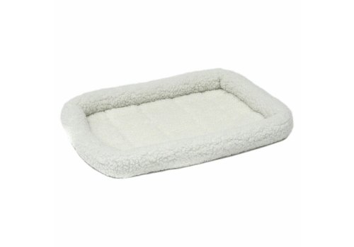 MidWest Quiet Time Pet Bed / Лежанка Мидвест Флисовая Белая