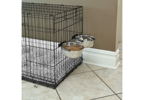 MidWest Snapy Fit Stainless Steel / Миска Мидвест для клеток и вольеров Нержавеющая сталь