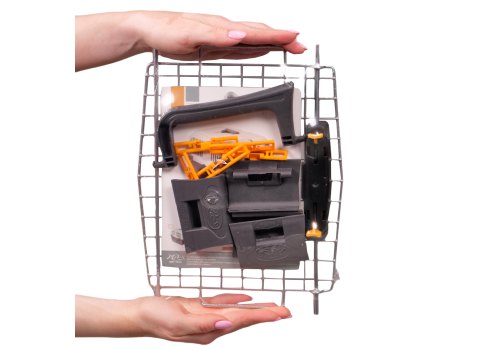 MPS Skudo 1-3 / МПС переноска с металлической дверцей с замком серая