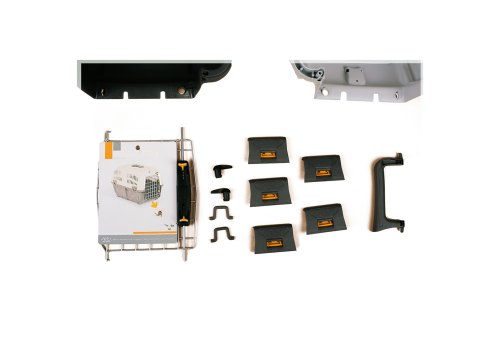 MPS Skudo 1-3 / МПС переноска с металлической дверцей с замком серая