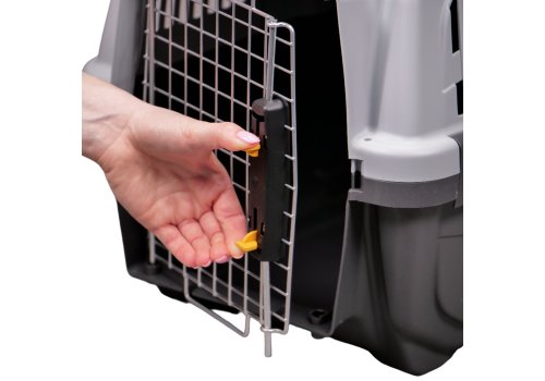 MPS Skudo 1-3 / МПС переноска с металлической дверцей с замком серая