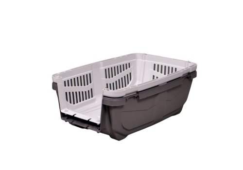 MPS Skudo 1-3 / МПС переноска с металлической дверцей с замком серая