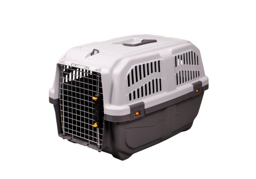 MPS Skudo 1-3 / МПС переноска с металлической дверцей с замком серая