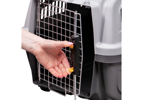 MPS Skudo 1-3 / МПС переноска с металлической дверцей с замком серая