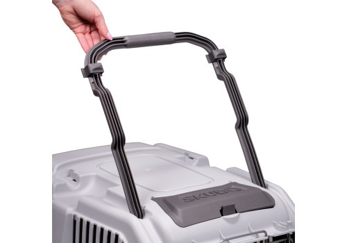 MPS Skudo 4-7 / МПС переноска с металлической дверцей с замком серая