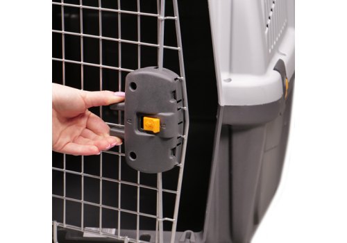 MPS Skudo 4-7 / МПС переноска с металлической дверцей с замком серая