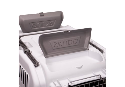 MPS Skudo 4-7 / МПС переноска с металлической дверцей с замком серая