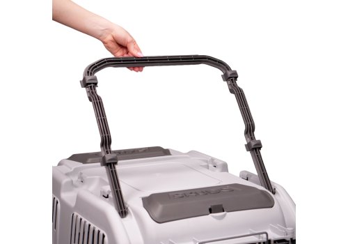 MPS Skudo 4-7 / МПС переноска с металлической дверцей с замком серая