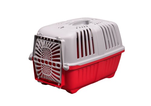 MPS Pratico / МПС переноска с Пластиковой дверцей Цвета: салатовый, голубой, красный (указывайте цвет в комментарии к заказу)