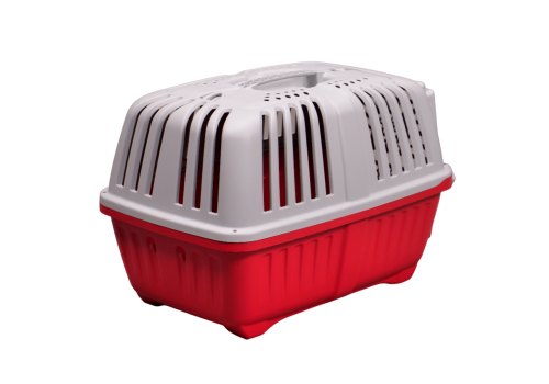 MPS Pratico / МПС переноска с Пластиковой дверцей Цвета: салатовый, голубой, красный (указывайте цвет в комментарии к заказу)