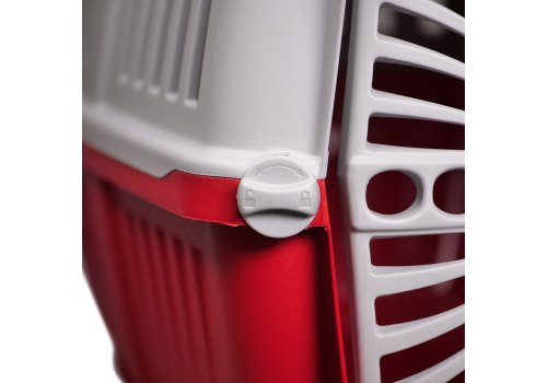 MPS Pratico / МПС переноска с Пластиковой дверцей Цвета: салатовый, голубой, красный (указывайте цвет в комментарии к заказу)