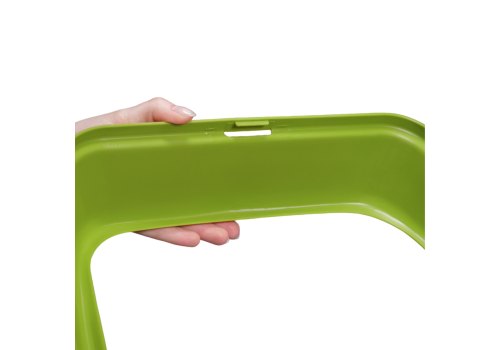 MPS Virgo / МПС туалет-лоток с рамкой Цвета: серый с салатовым бортом, серый с голубым бортом (указывайте цвет в комментарии к заказу)