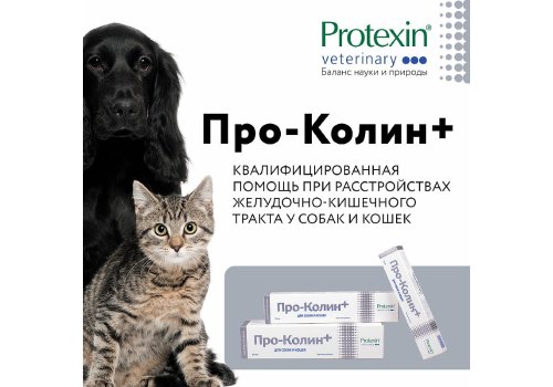 Protexin Pro-Kolin+ / Пробиотик Проколин для коррекции расстройств пищеварительной системы собак и кошек