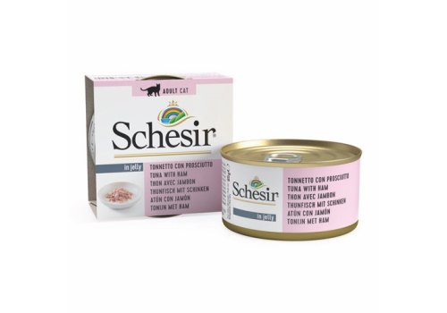 Schesir / Влажный корм Консервы Шезир для кошек Тунец ветчина (цена за упаковку) Schesir / Влажный корм Консервы Шезир для кошек Тунец ветчина (цена за упаковку)