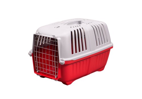 MPS Pratico / МПС переноска с Металлической дверцей Цвета: салатовый, голубой, красный (указывайте цвет в комментарии к заказу)