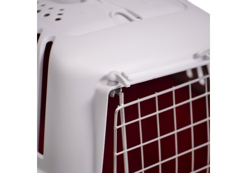 MPS Pratico / МПС переноска с Металлической дверцей Цвета: салатовый, голубой, красный (указывайте цвет в комментарии к заказу)