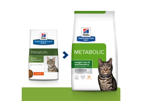 Hills Prescription Diet Metabolic Weight loss & maintenance / Лечебный корм Хиллс для кошек Коррекция веса Курица