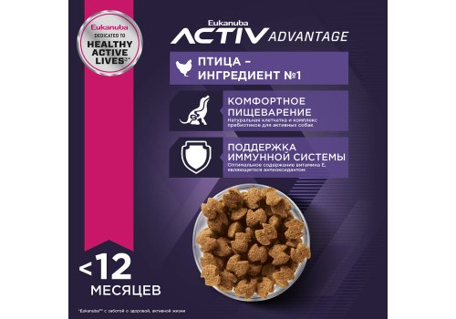 Eukanuba Puppy Small Breed / Сухой корм Эукануба для Щенков Мелких пород с Курицей Eukanuba Puppy Small Breed / Сухой корм Эукануба для Щенков Мелких пород с Курицей