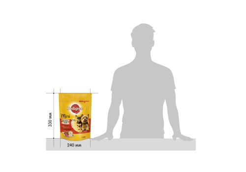 Pedigree / Сухой корм Педигри для взрослых собак Миниатюрных пород Говядина