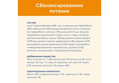 Purina Cat Chow Adult Poultry / Сухой корм Пурина Кэт Чау для взрослых кошек с птицей Purina Cat Chow Adult Poultry / Сухой корм Пурина Кэт Чау для взрослых кошек с птицей