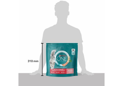 PURINA ONE STERILISED / Сухой корм Пурина УАН для взрослых стерилизованных кошек с лососем