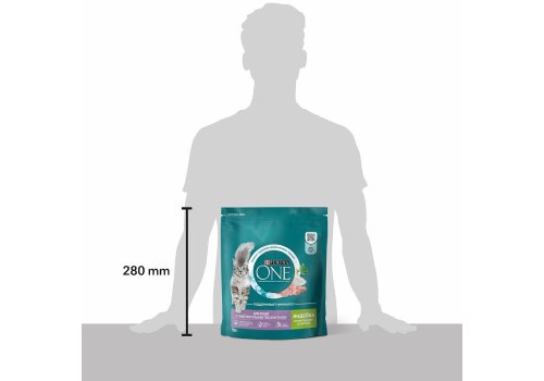 PURINA ONE SENSITIVE / Сухой корм Пурина УАН для взрослых кошек при чувствительном пищеварении с индейкой