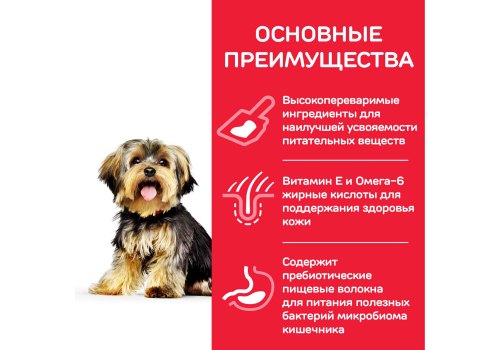 Hills Science Plan Sensitive Stomach & Skin Small & Mini Adult / Сухой корм Хиллс для собак Мелких пород с Чувствительным пищеварением и кожей Курица