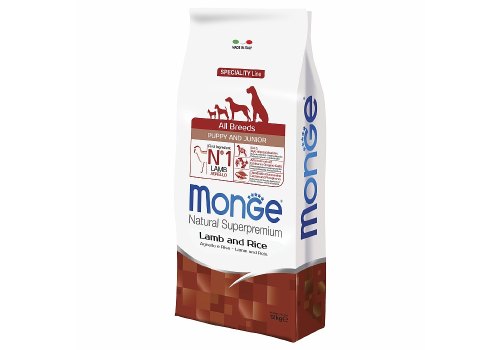 Monge Dog Speciality Puppy & Junior Lamb & Rice / Сухой корм Монж Спешиалити для Щенков всех пород Ягненок с рисом и картофелем