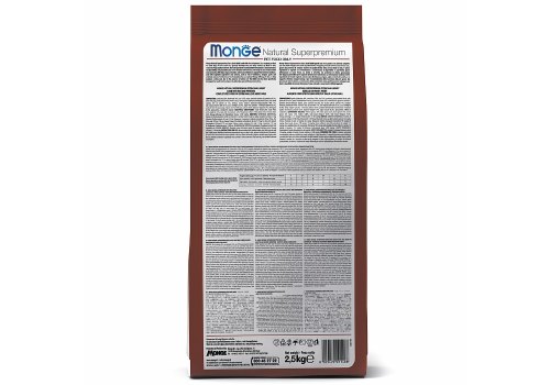 Monge Dog Speciality Puppy Mini Lamb & Rice / Сухой корм Монж Спешиалити для Щенков Мелких пород Ягненок с рисом